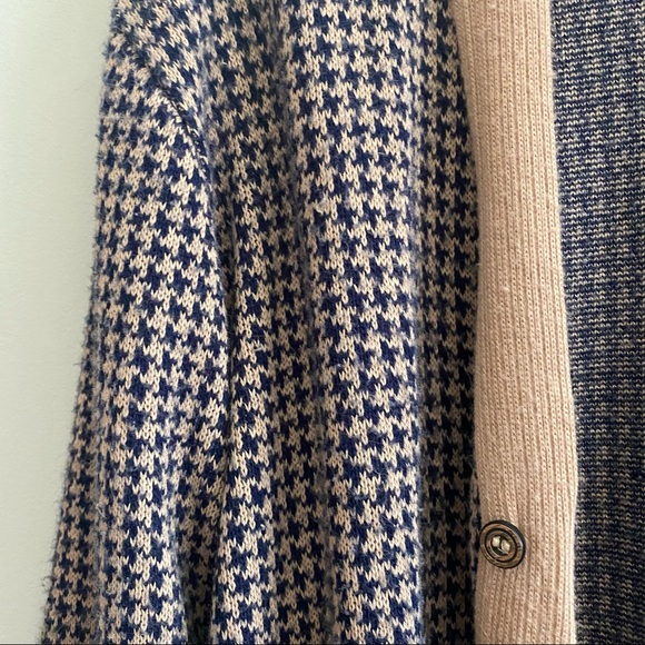 Vintage Royal Jeff Houndstooth Sweater - Picture 3 of 6